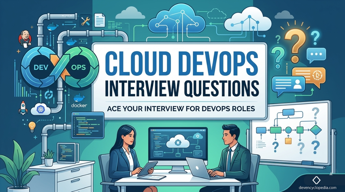50 Cloud & DevOps Interview Questions and Answers (2026) — Dev Encyclopedia